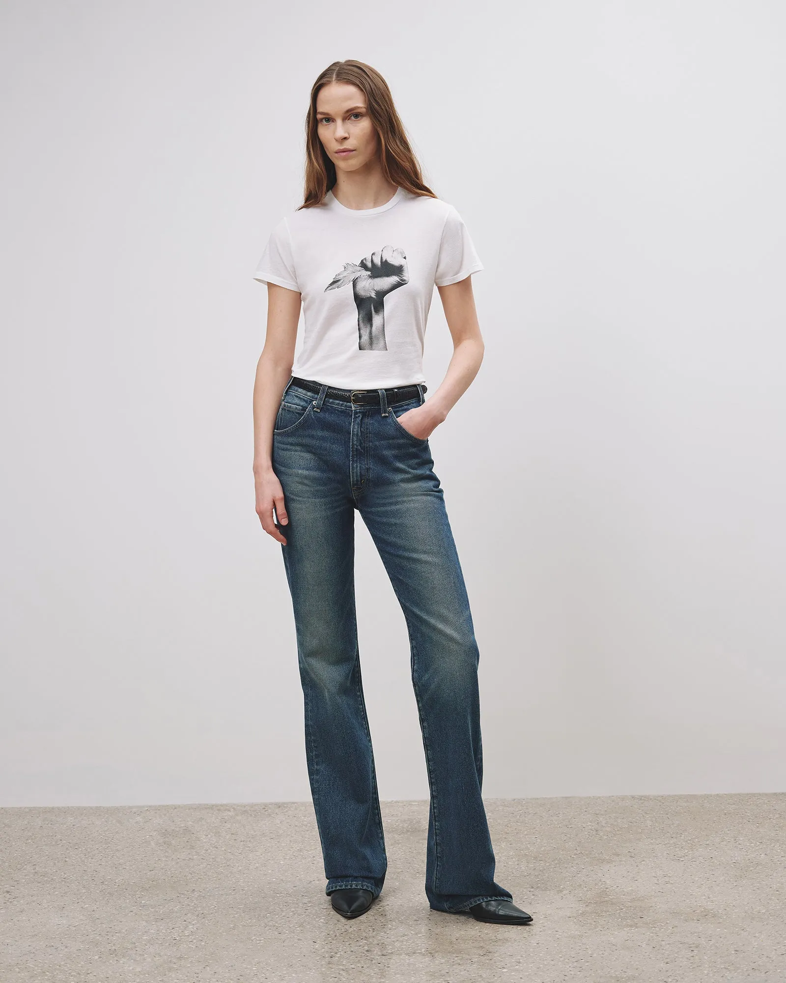 LANA HOPE TEE sold by Nili Lotan product image thumbnail 4