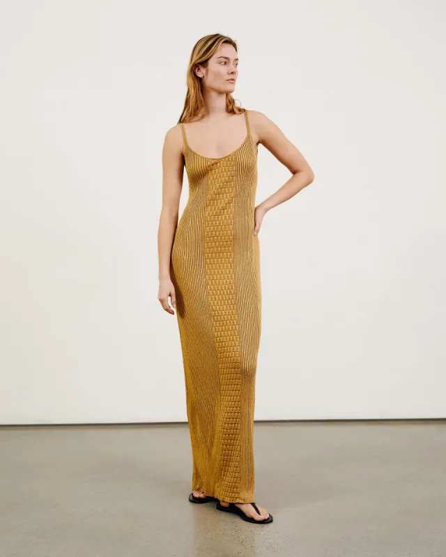 ZARINA LUREX KNIT DRESS made by Nili Lotan