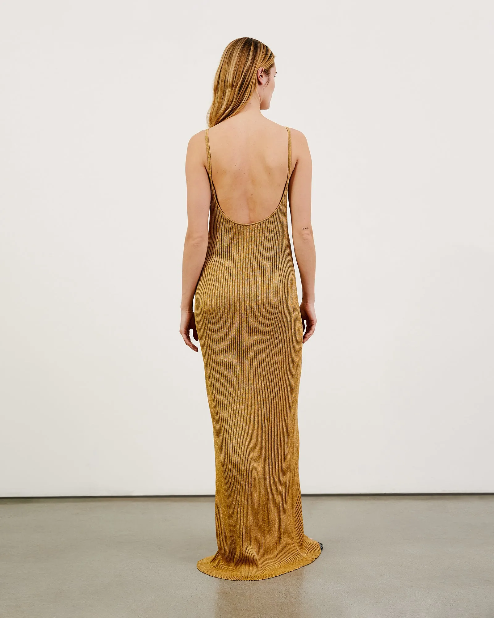 ZARINA LUREX KNIT DRESS sold by Nili Lotan product image thumbnail 4