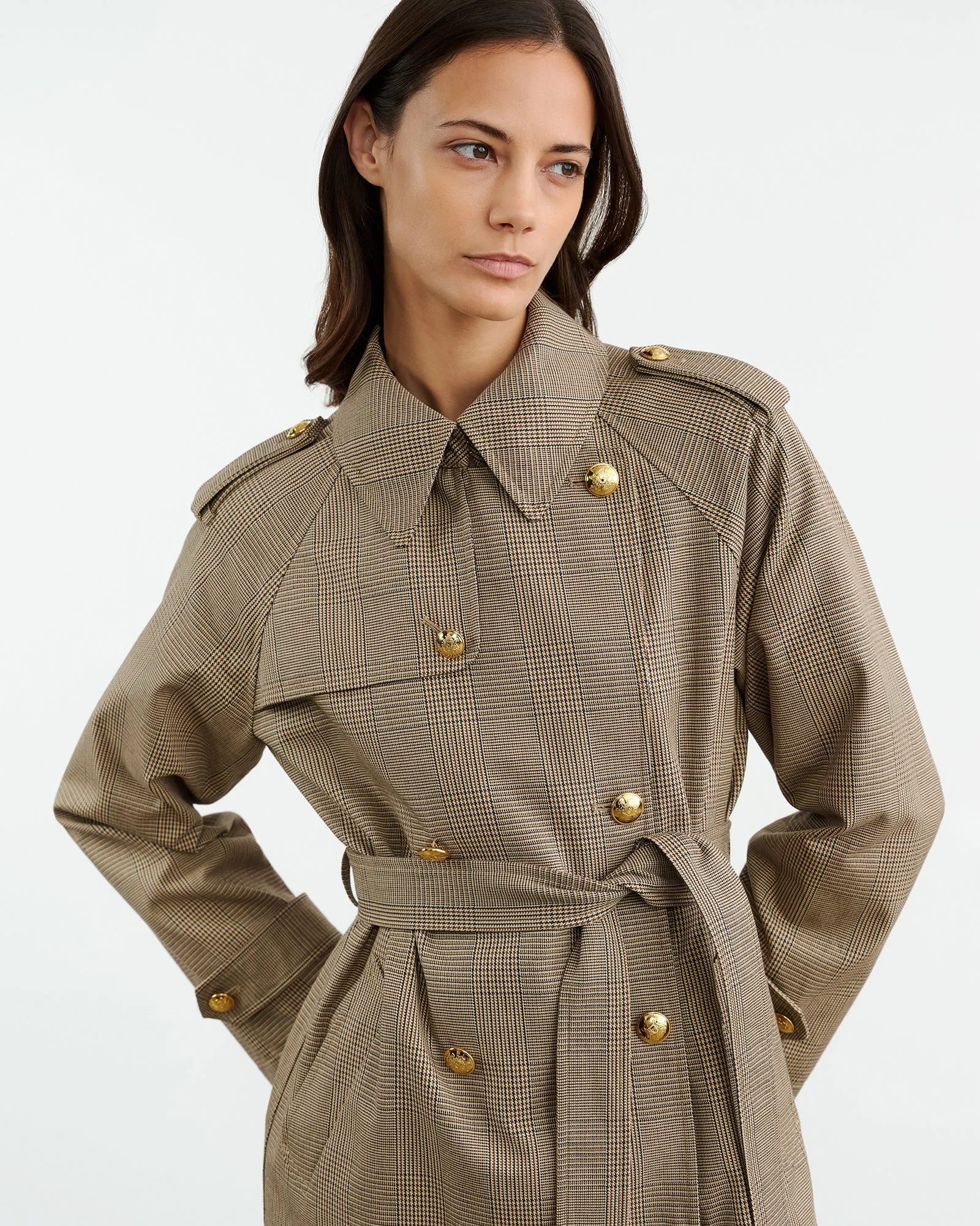 TOUSSAINT TRENCH COAT sold by Nili Lotan product image thumbnail 3