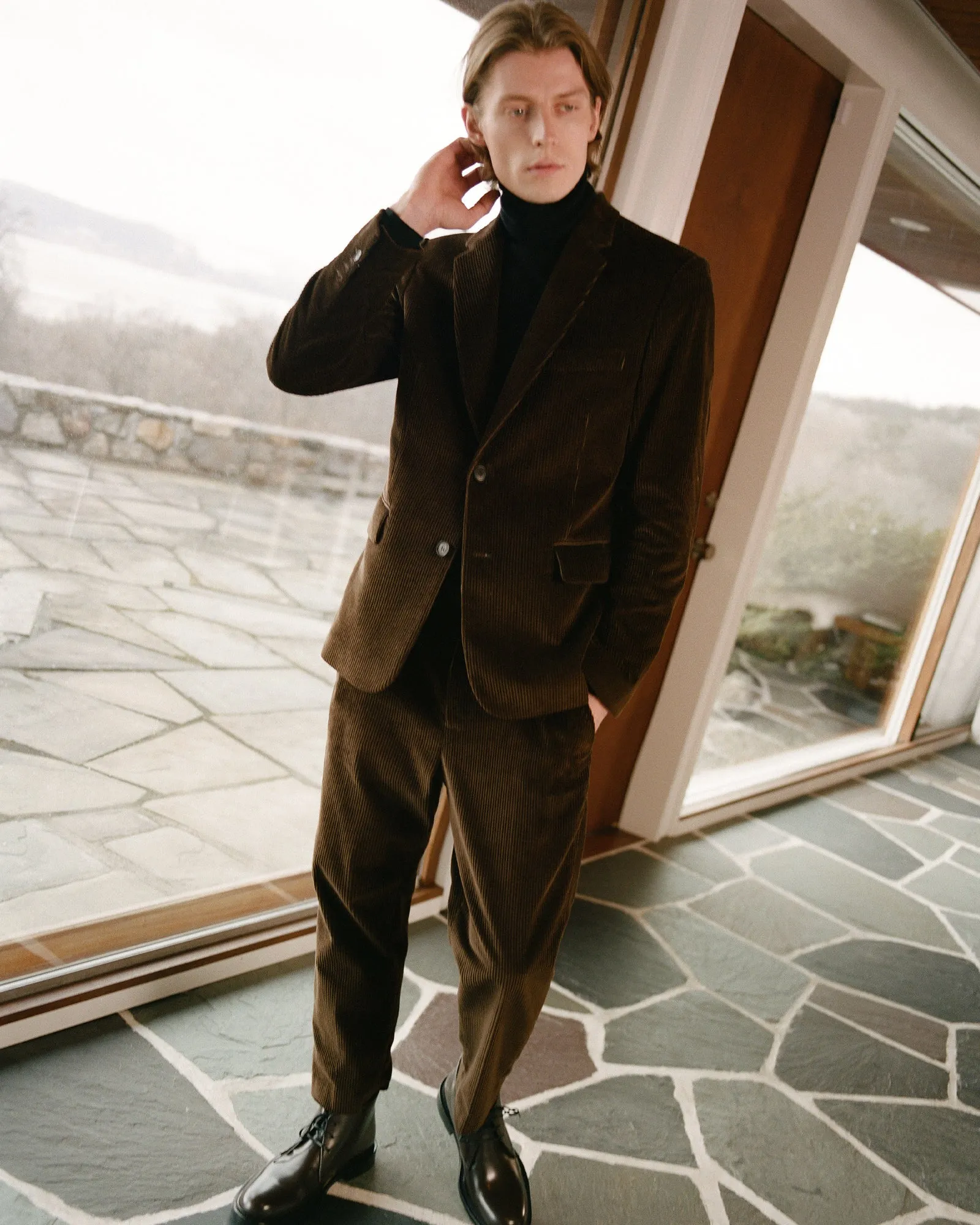 CORDUROY TEL AVIV PANT sold by Nili Lotan product image thumbnail 4