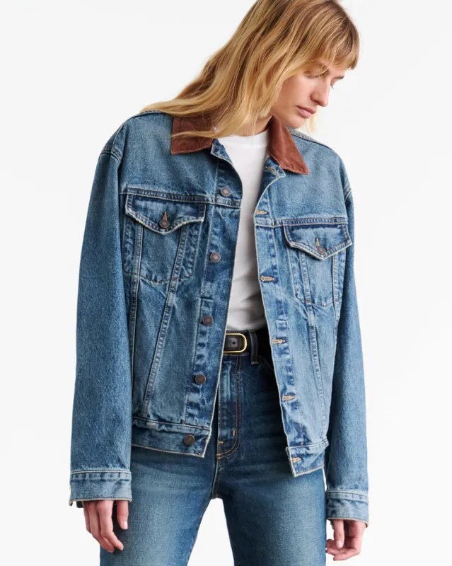 CHESNEY DENIM JACKET sold by Nili Lotan