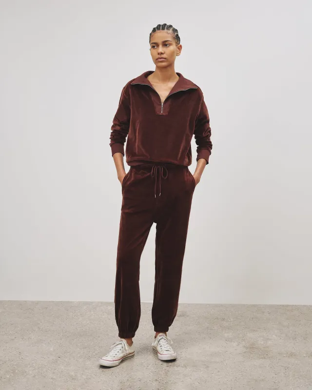 LYVIA VELOUR JOGGER sold by Nili Lotan