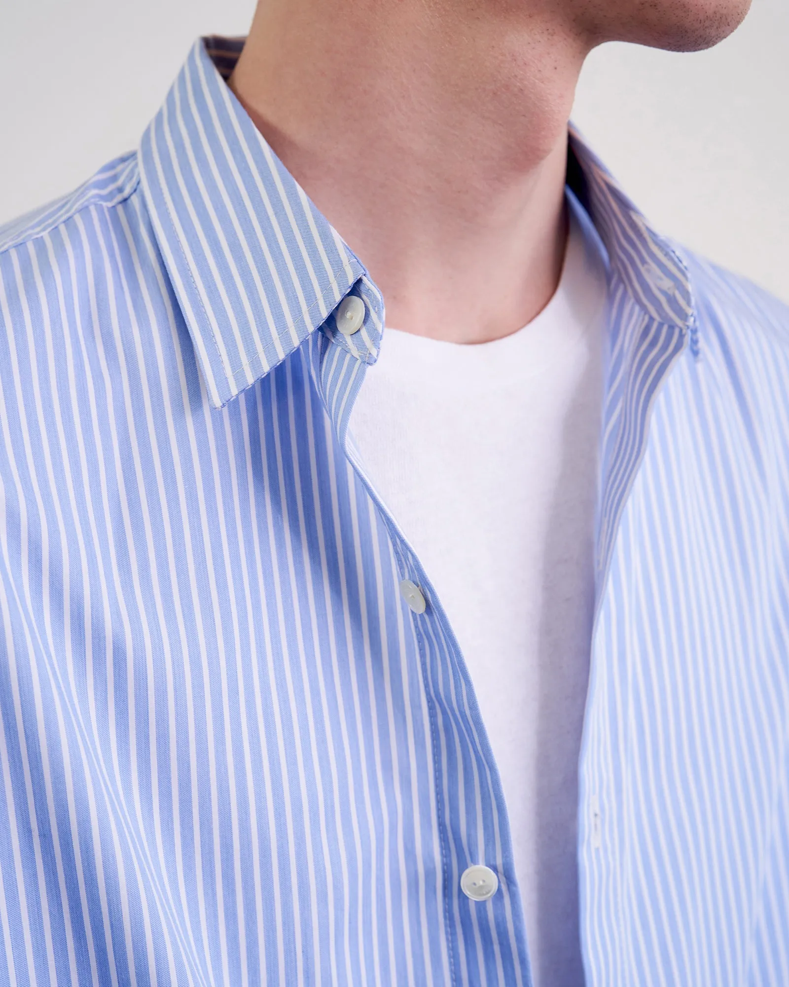 STRIPED ROCK SHIRT sold by Nili Lotan product image thumbnail 4