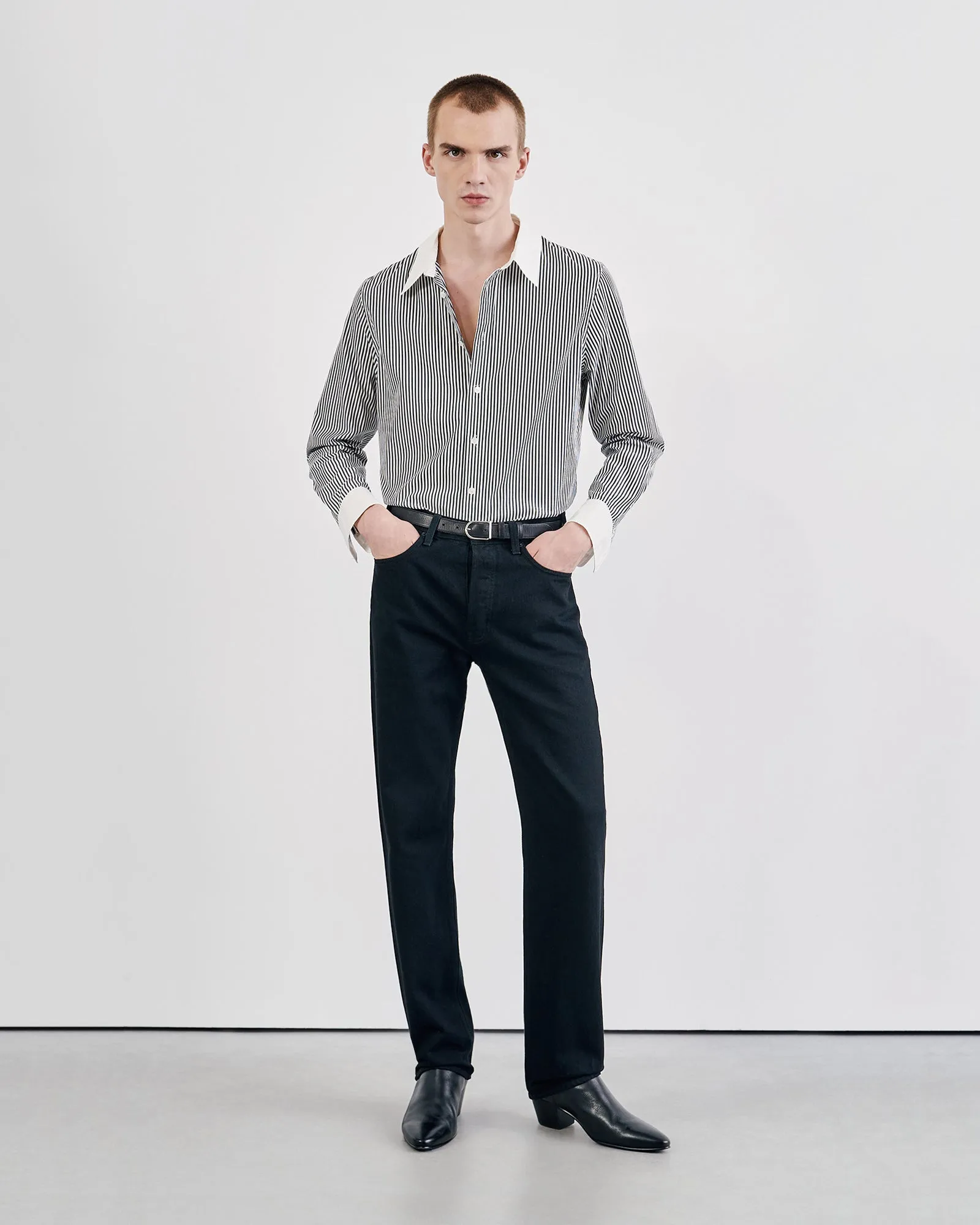 JULIAN BUTTON UP sold by Nili Lotan product image thumbnail 3