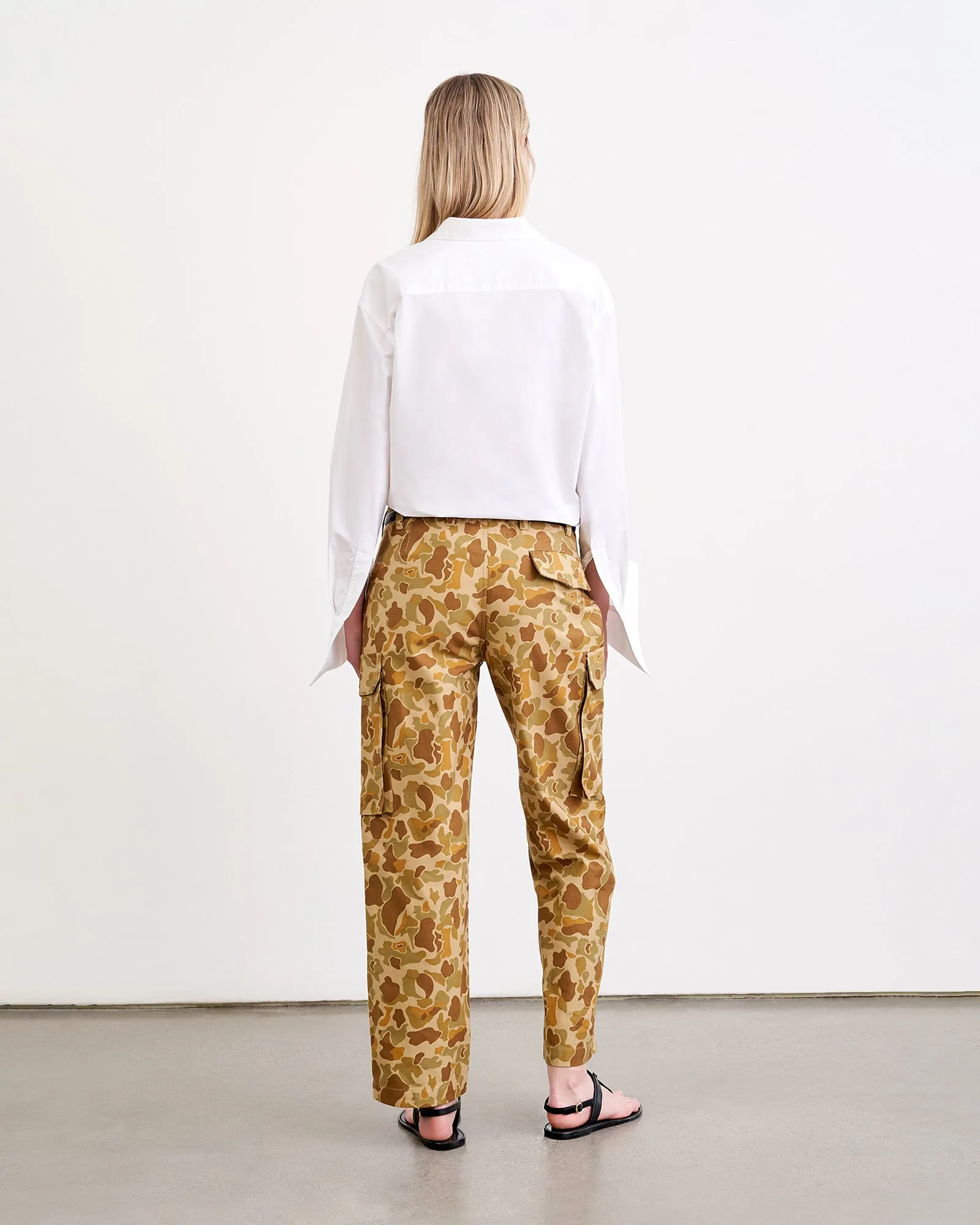 CAMOUFLAGE YANNIC CARGO PANT sold by Nili Lotan product image thumbnail 4