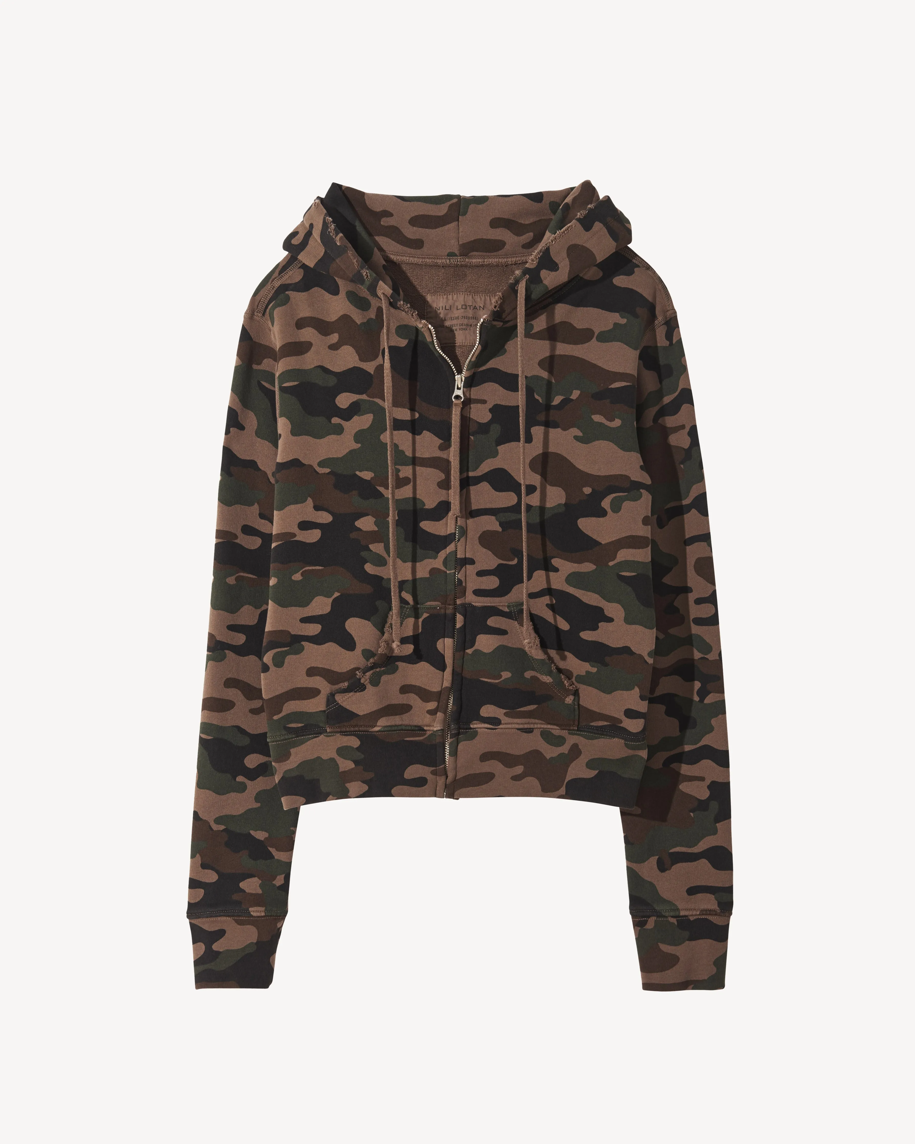 NL NEW YORK CALLIE ZIP UP HOODIE sold by Nili Lotan product image thumbnail 2