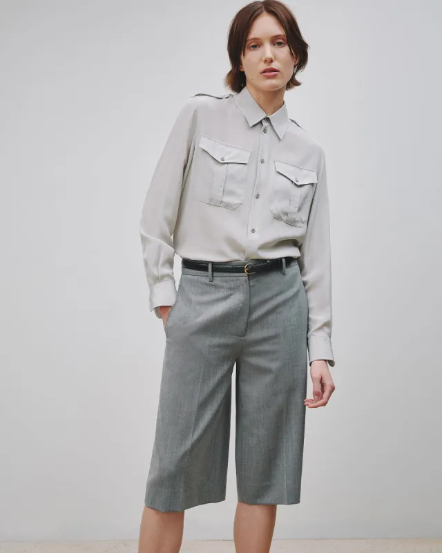 JEANETTE SILK SHIRT sold by Nili Lotan