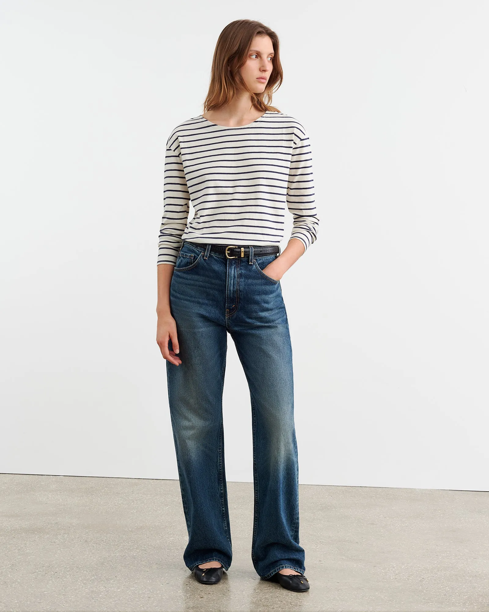 ARLETTE LONG SLEEVE SHIRT sold by Nili Lotan product image thumbnail 4