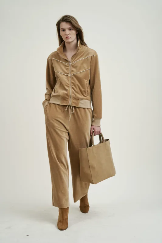 ANDREAS TRACK JACKET WITH PIPING sold by Nili Lotan