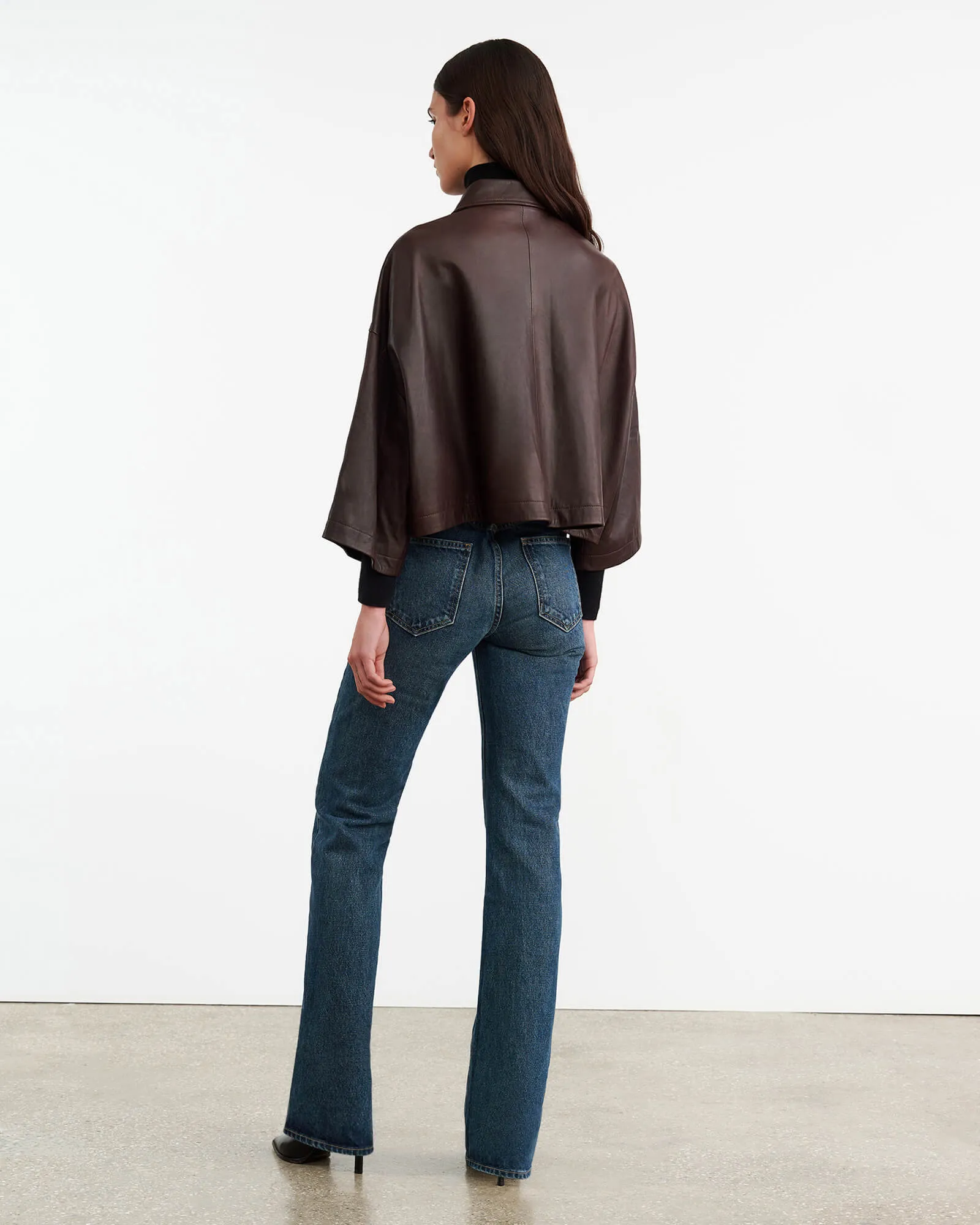 INES LEATHER JACKET sold by Nili Lotan product image thumbnail 5
