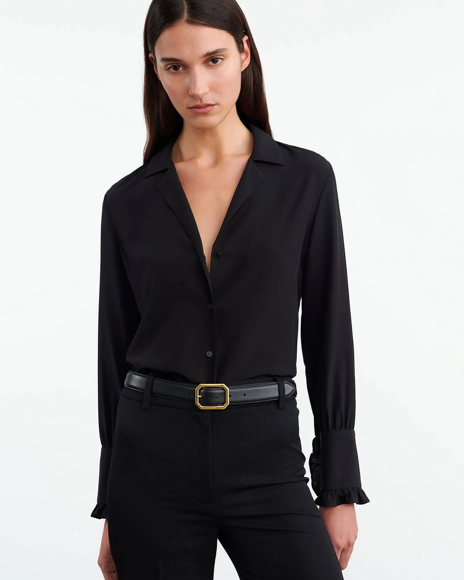 PAULINE SILK SHIRT sold by Nili Lotan