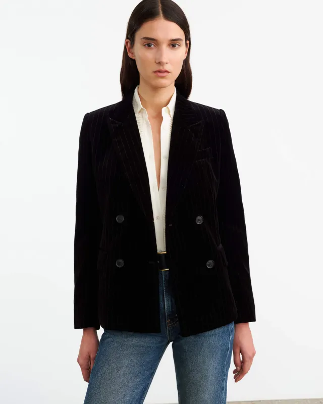 VEDA VELVET JACKET sold by Nili Lotan