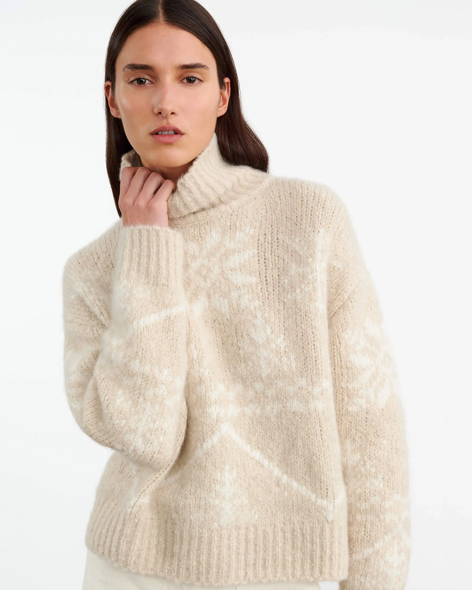 MEREDITH TURTLENECK SWEATER sold by Nili Lotan product image thumbnail 3