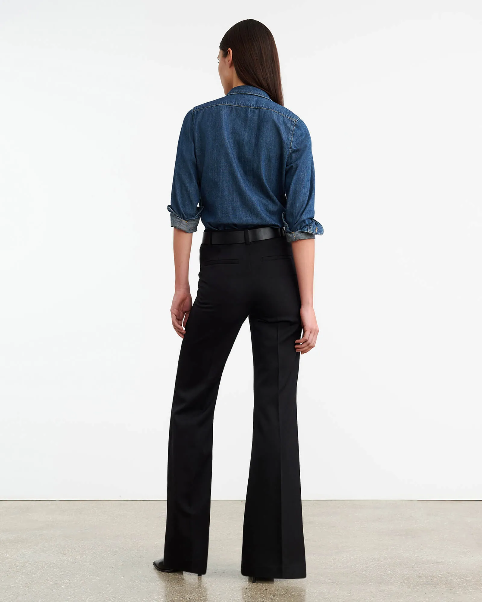 EFFY WOOL PANT sold by Nili Lotan product image thumbnail 4