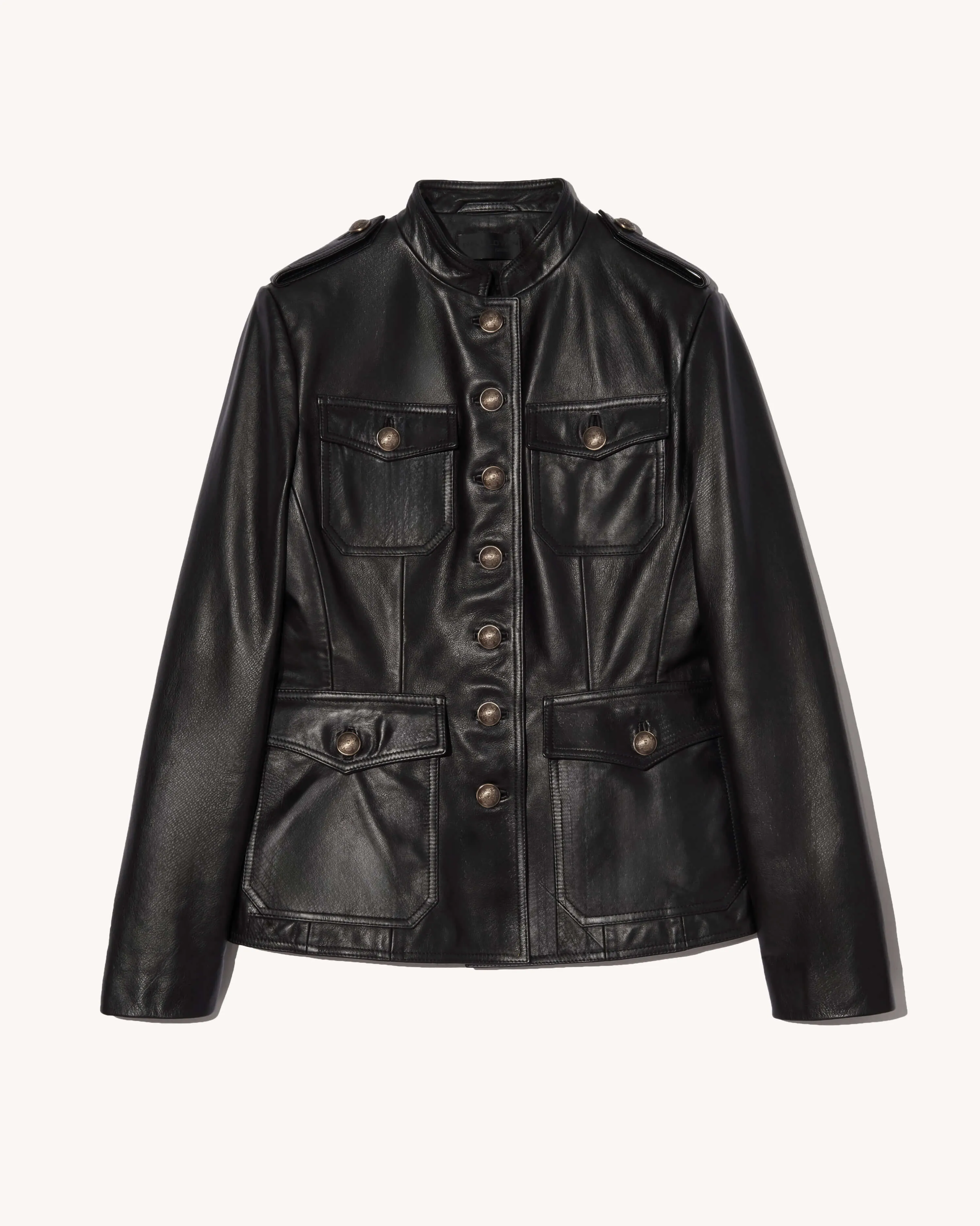 GERALDINE LEATHER JACKET sold by Nili Lotan product image thumbnail 2