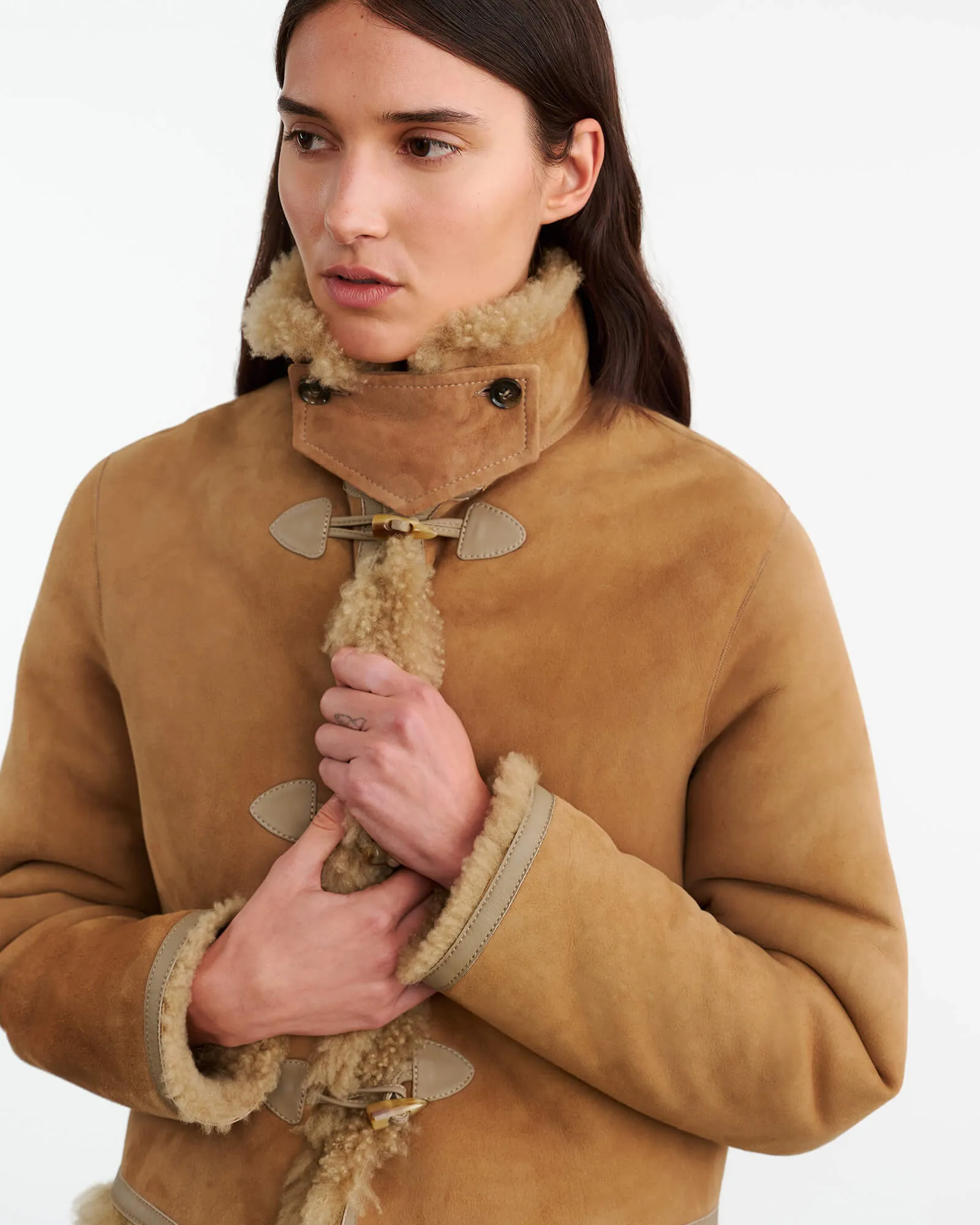 BENOITE SHEARLING JACKET sold by Nili Lotan product image thumbnail 3