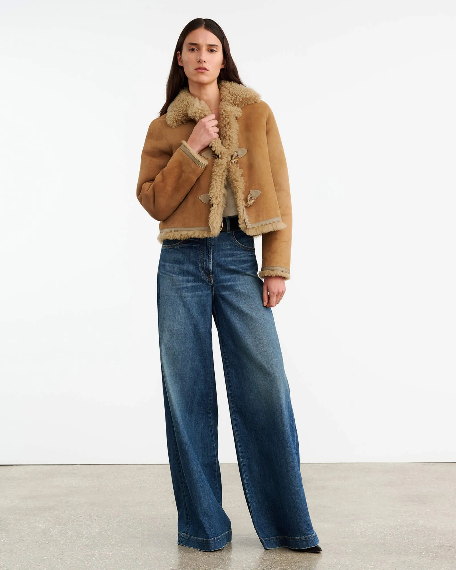 BENOITE SHEARLING JACKET sold by Nili Lotan product image thumbnail 5