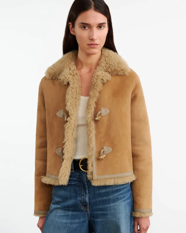 BENOITE SHEARLING JACKET sold by Nili Lotan