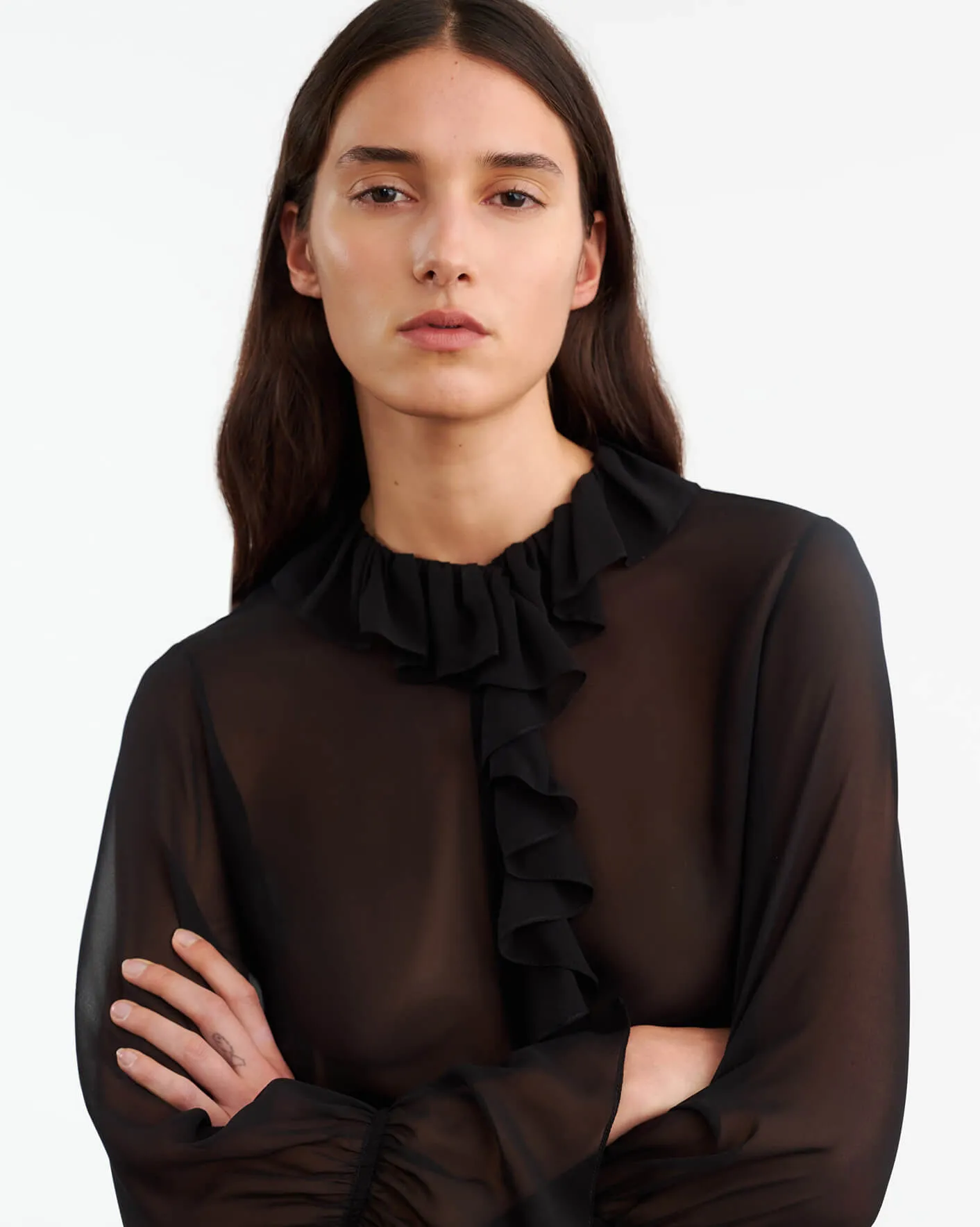 CECILY SILK TOP sold by Nili Lotan product image thumbnail 2