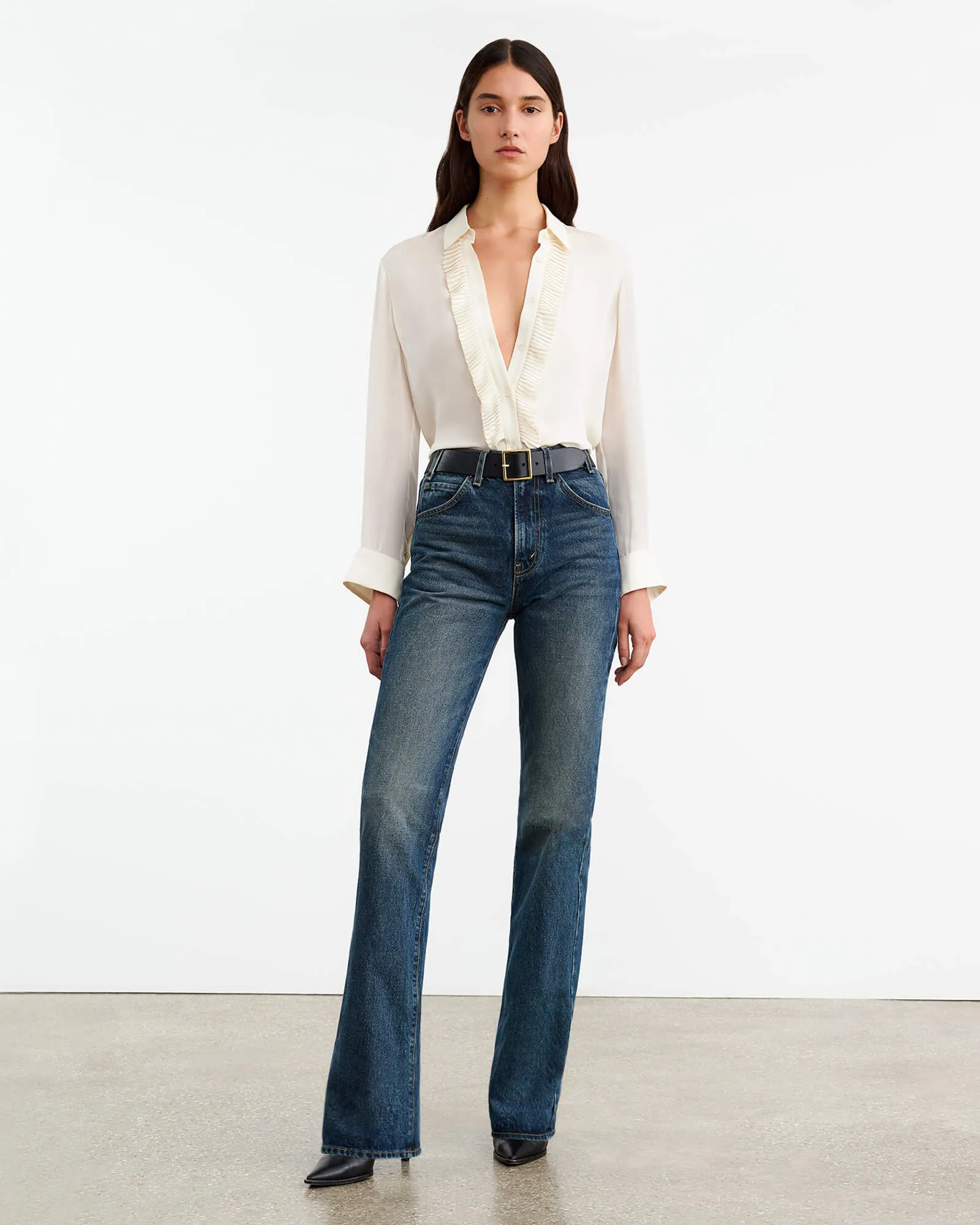 DANIKA SILK SHIRT sold by Nili Lotan product image thumbnail 4