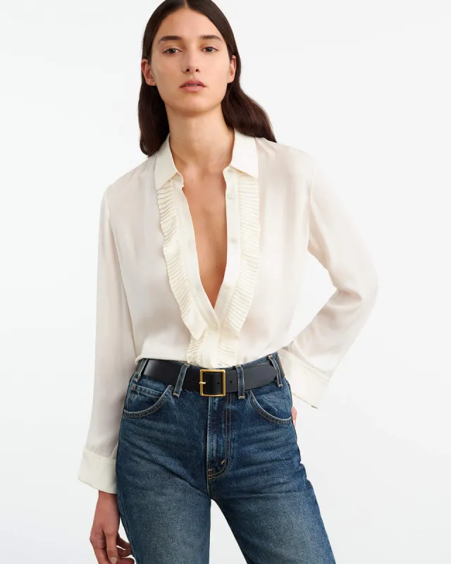 DANIKA SILK SHIRT sold by Nili Lotan