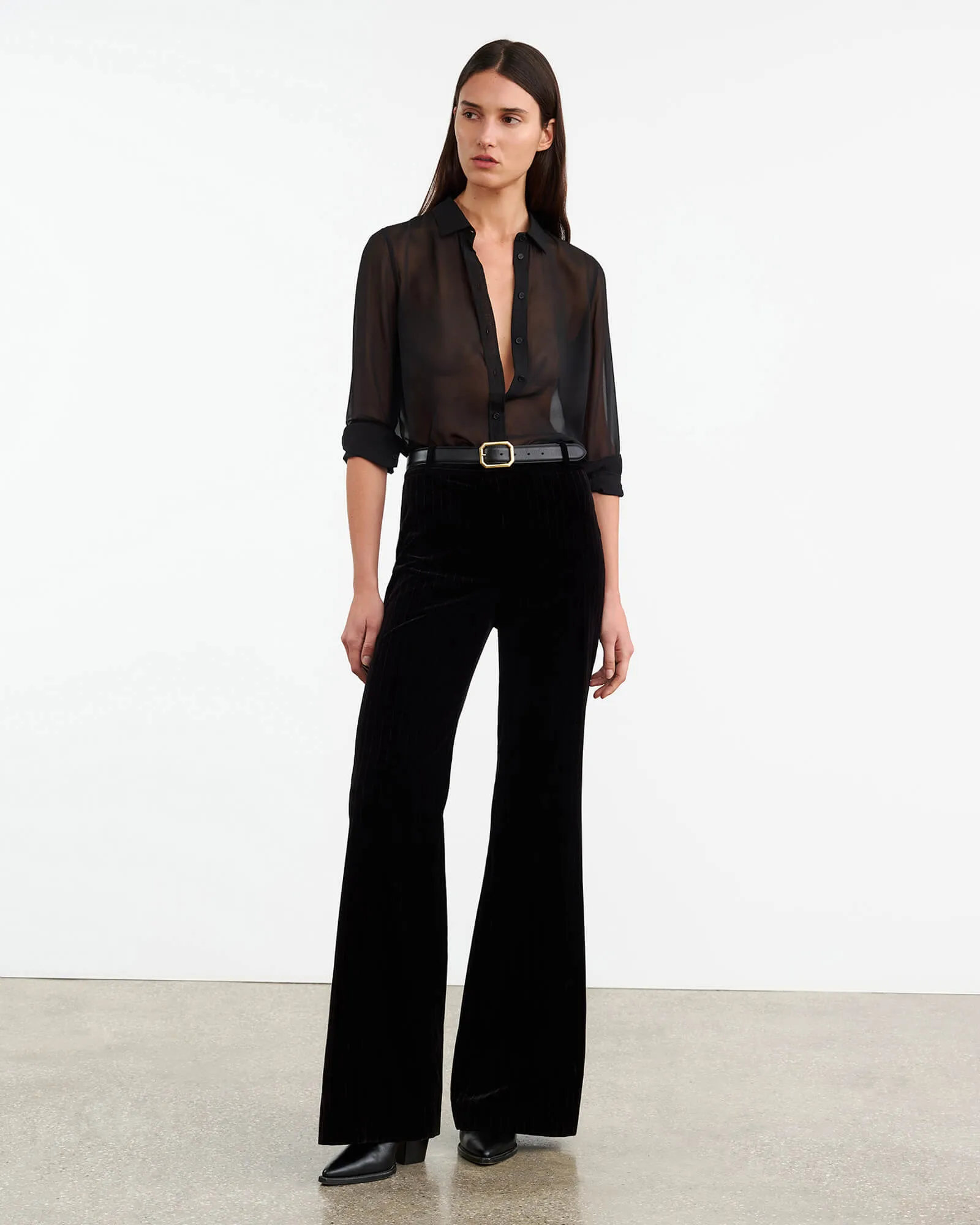 GAIA SILK SHIRT sold by Nili Lotan product image thumbnail 3