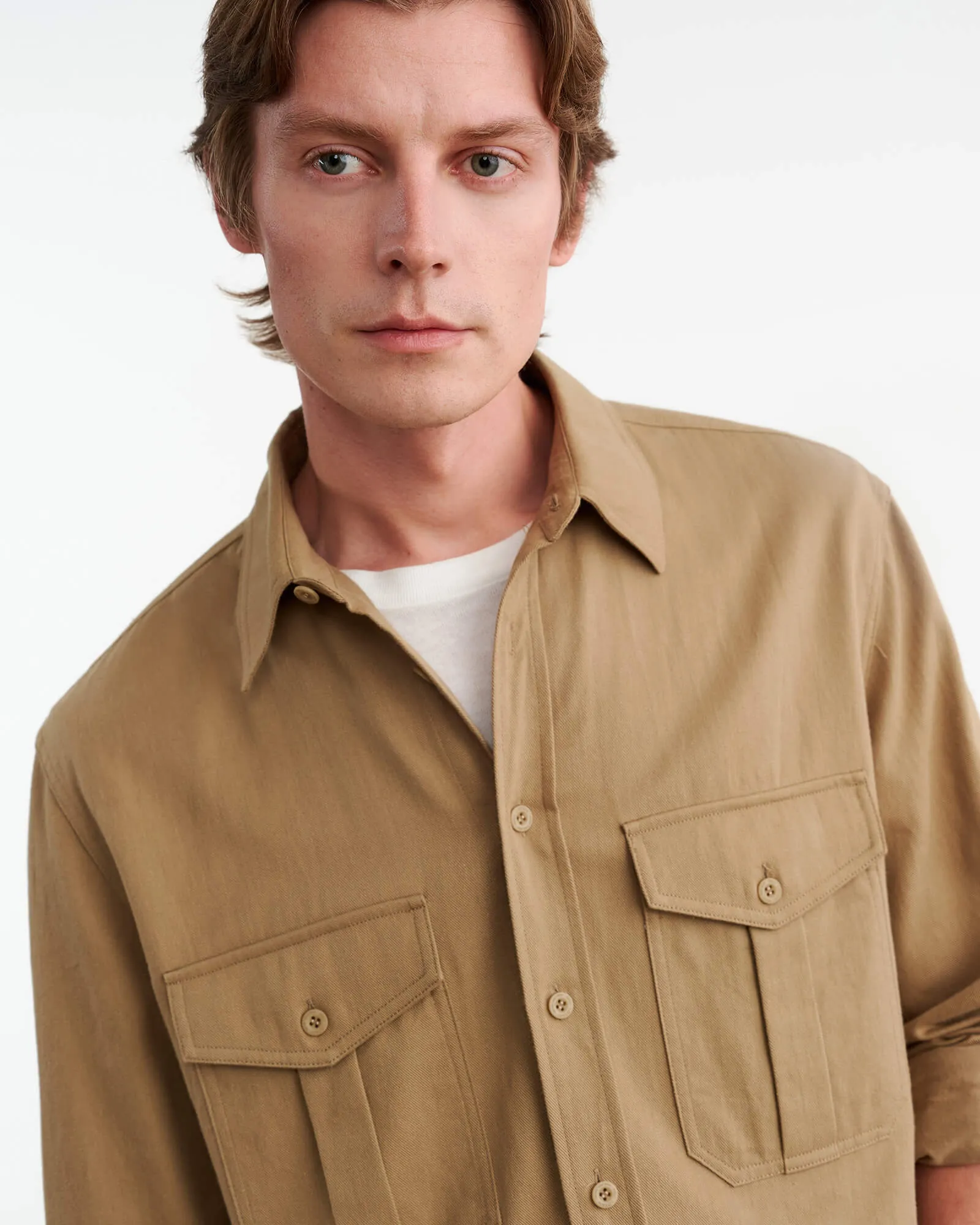 CHRISTOPHE SHIRT sold by Nili Lotan product image thumbnail 3