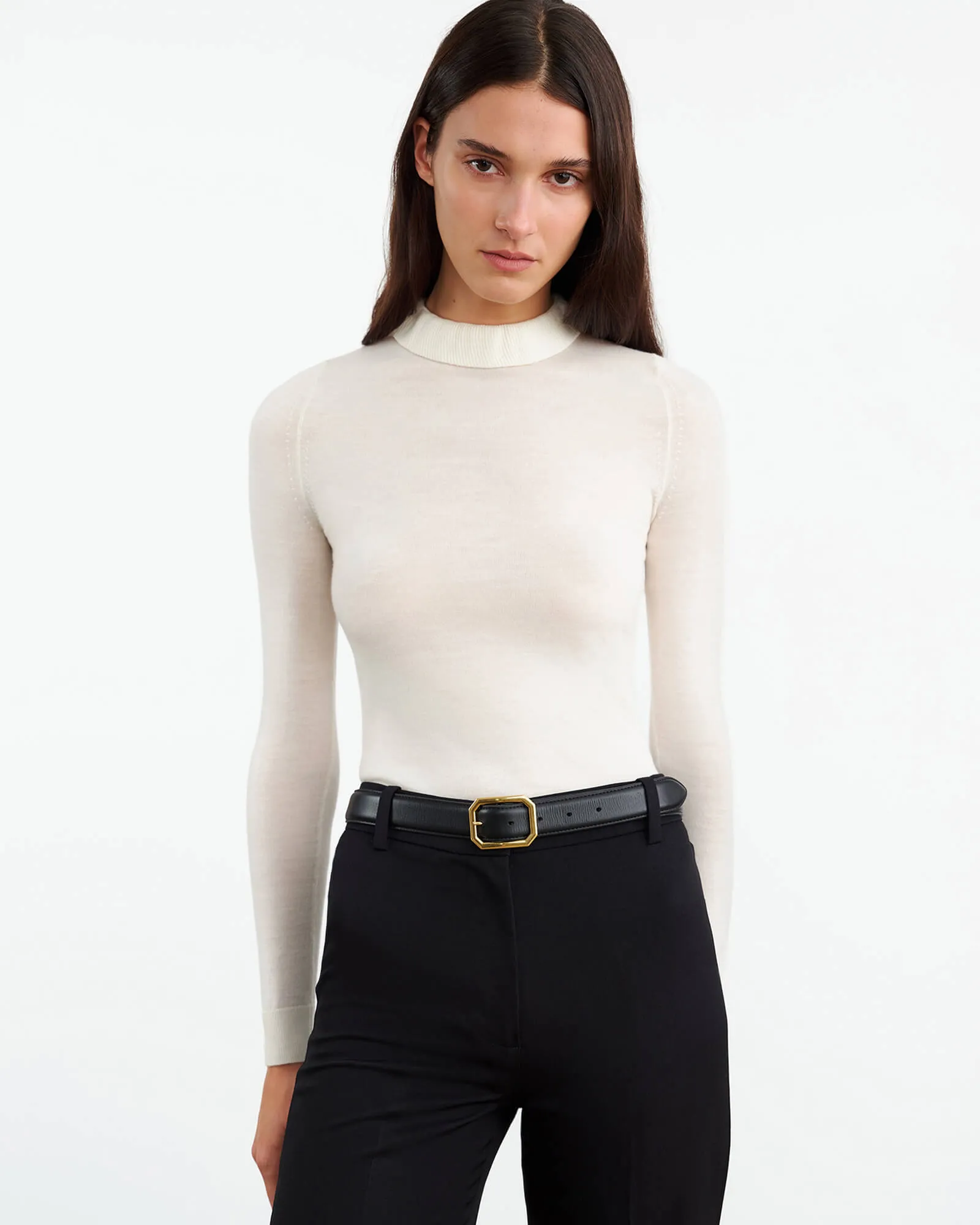 BOBBIE TURTLENECK SWEATER sold by Nili Lotan product image thumbnail 4