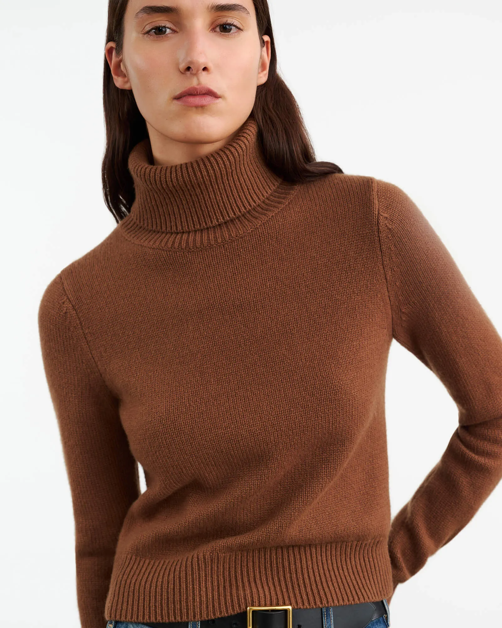 HOLLYN CASHMERE TURTLENECK SWEATER sold by Nili Lotan product image thumbnail 3