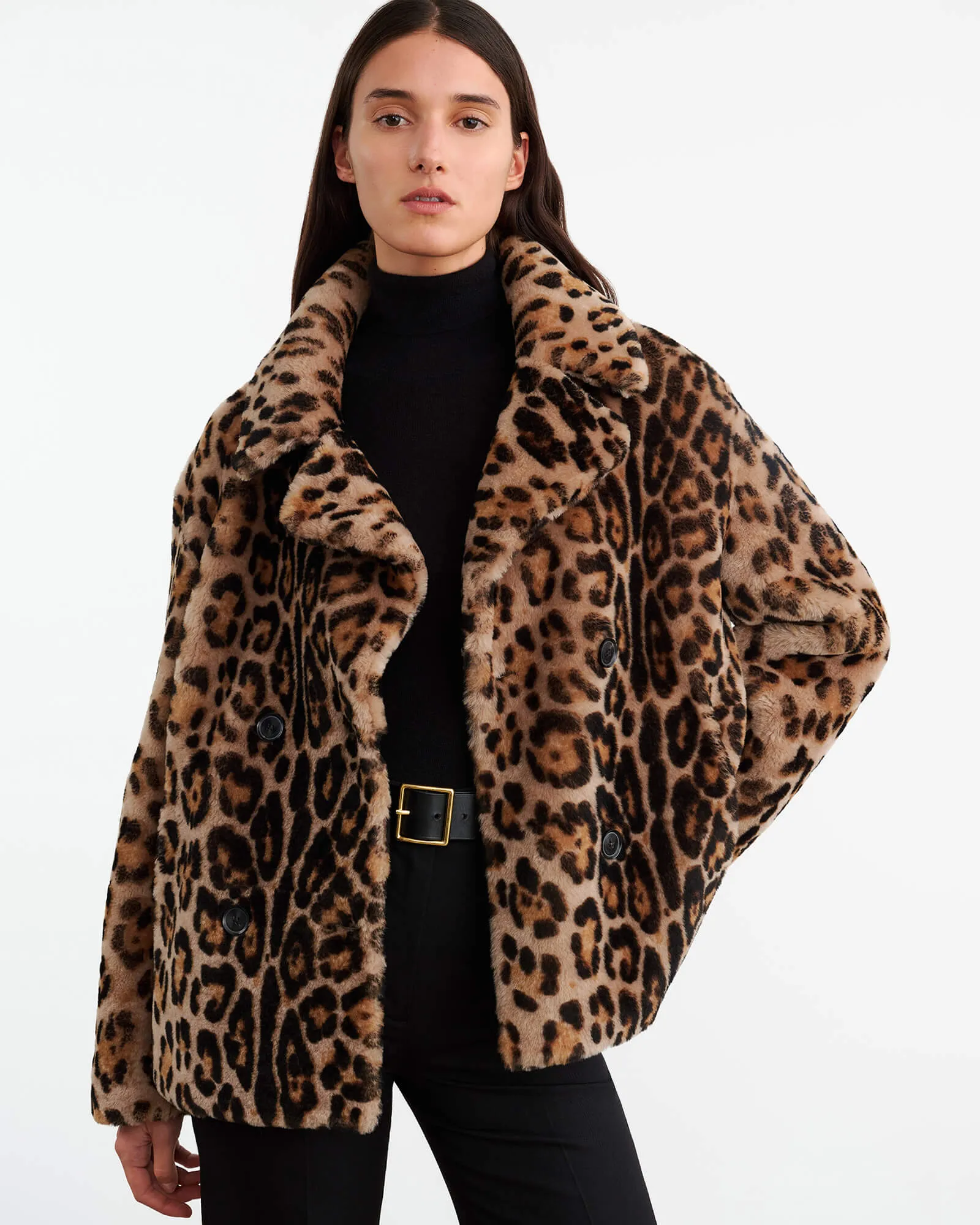 CLEOPHEE SHEARLING COAT sold by Nili Lotan product image thumbnail 4