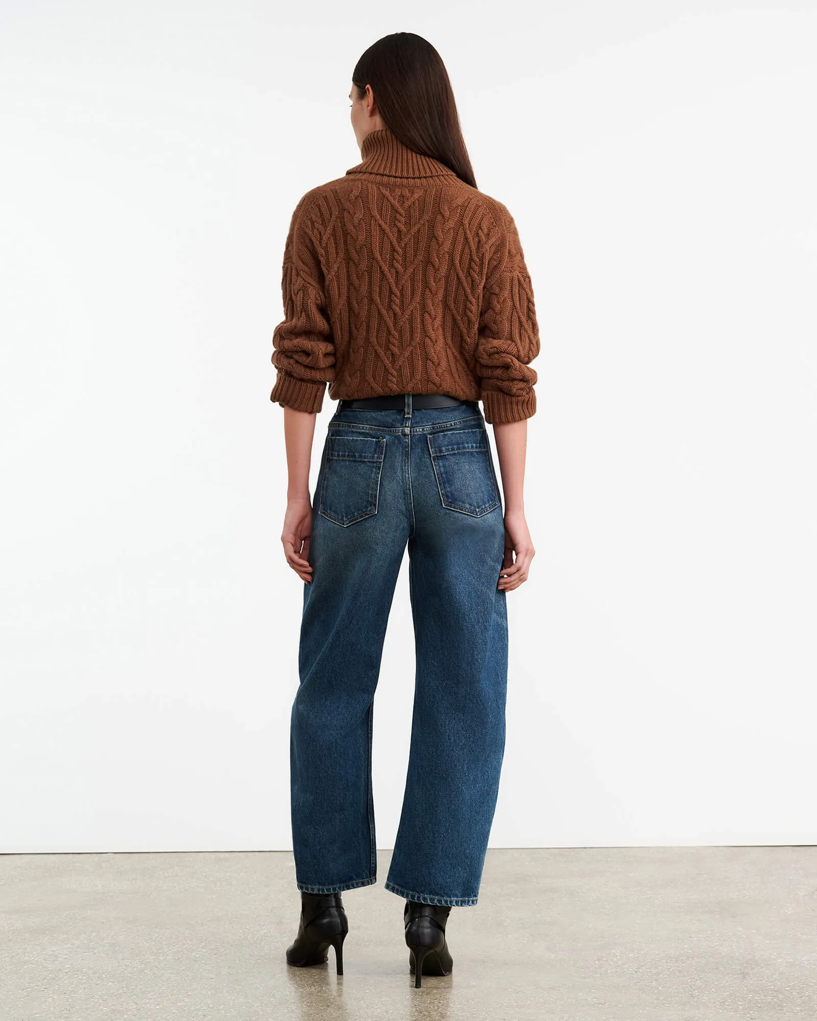 GIGI CASHMERE TURTLENECK SWEATER sold by Nili Lotan product image thumbnail 5