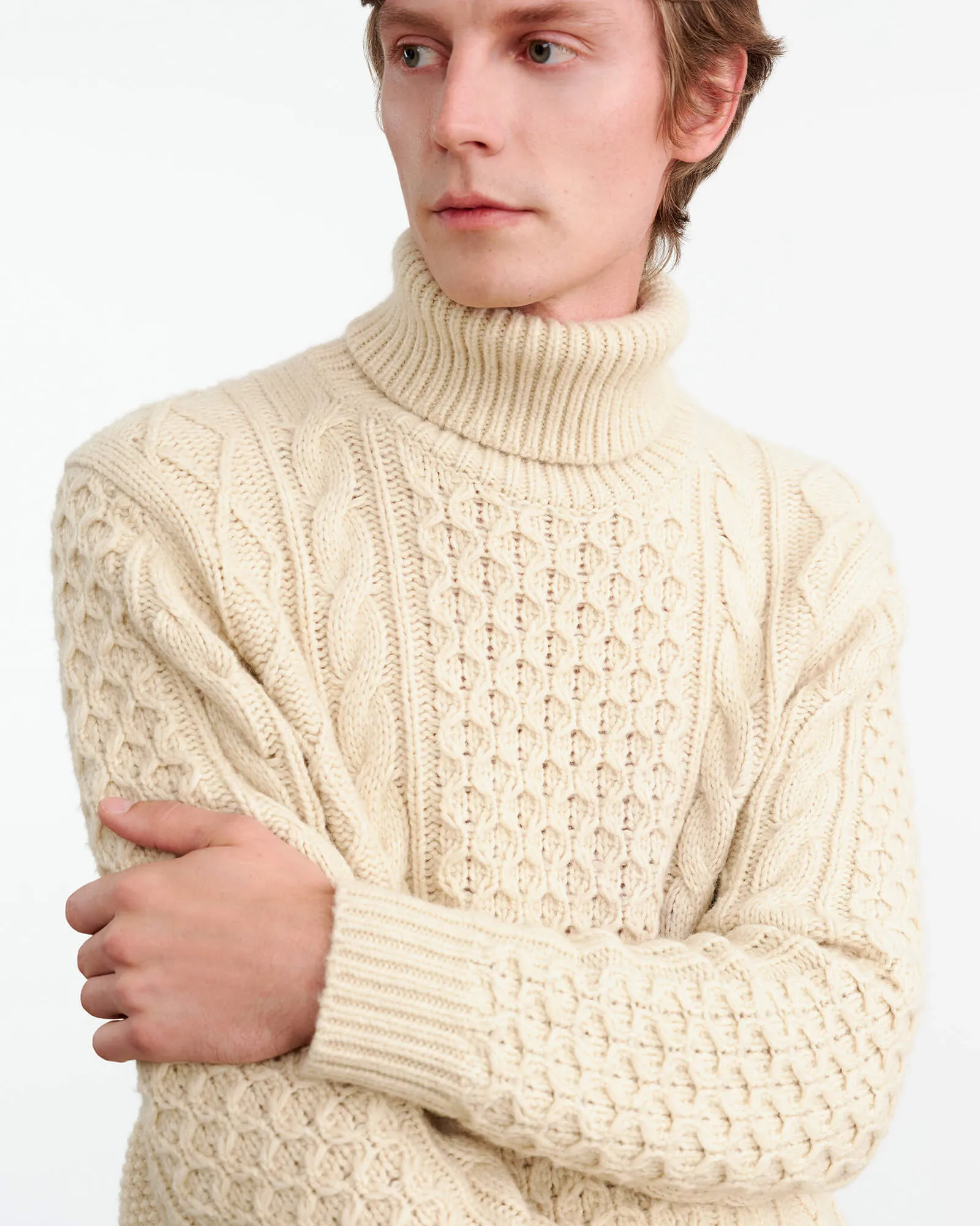 DEWEY TURTLENECK SWEATER sold by Nili Lotan product image thumbnail 3