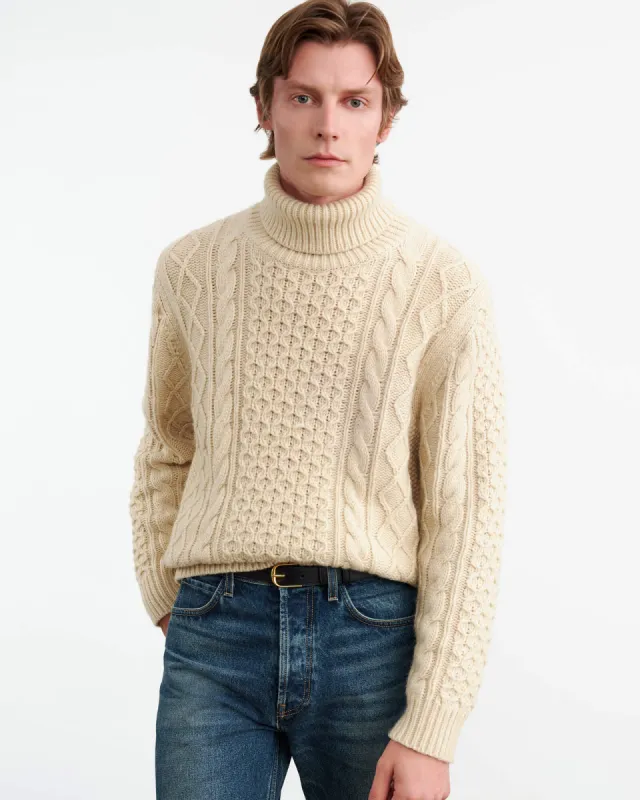 DEWEY TURTLENECK SWEATER sold by Nili Lotan