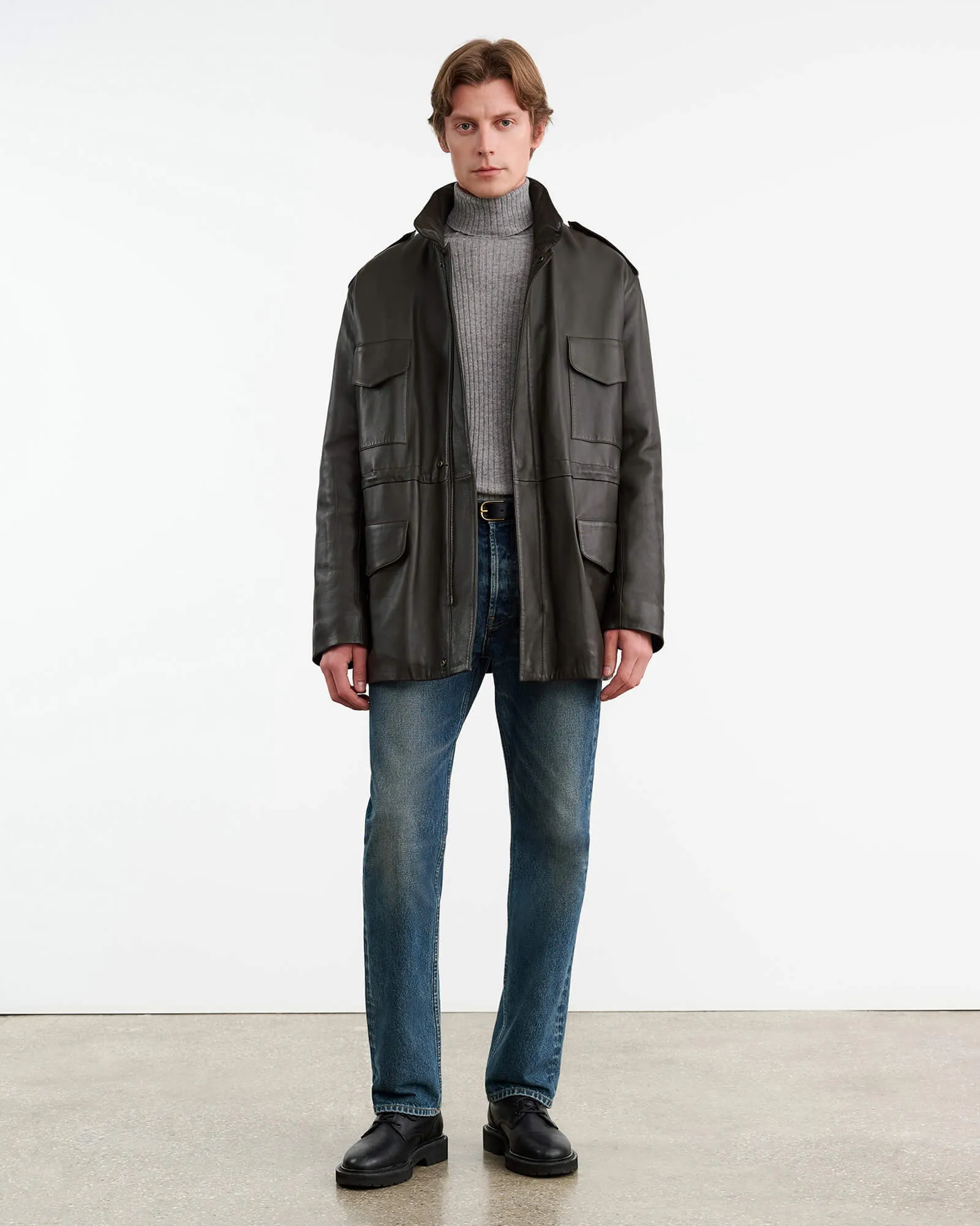 LIRI LEATHER JACKET sold by Nili Lotan product image thumbnail 5