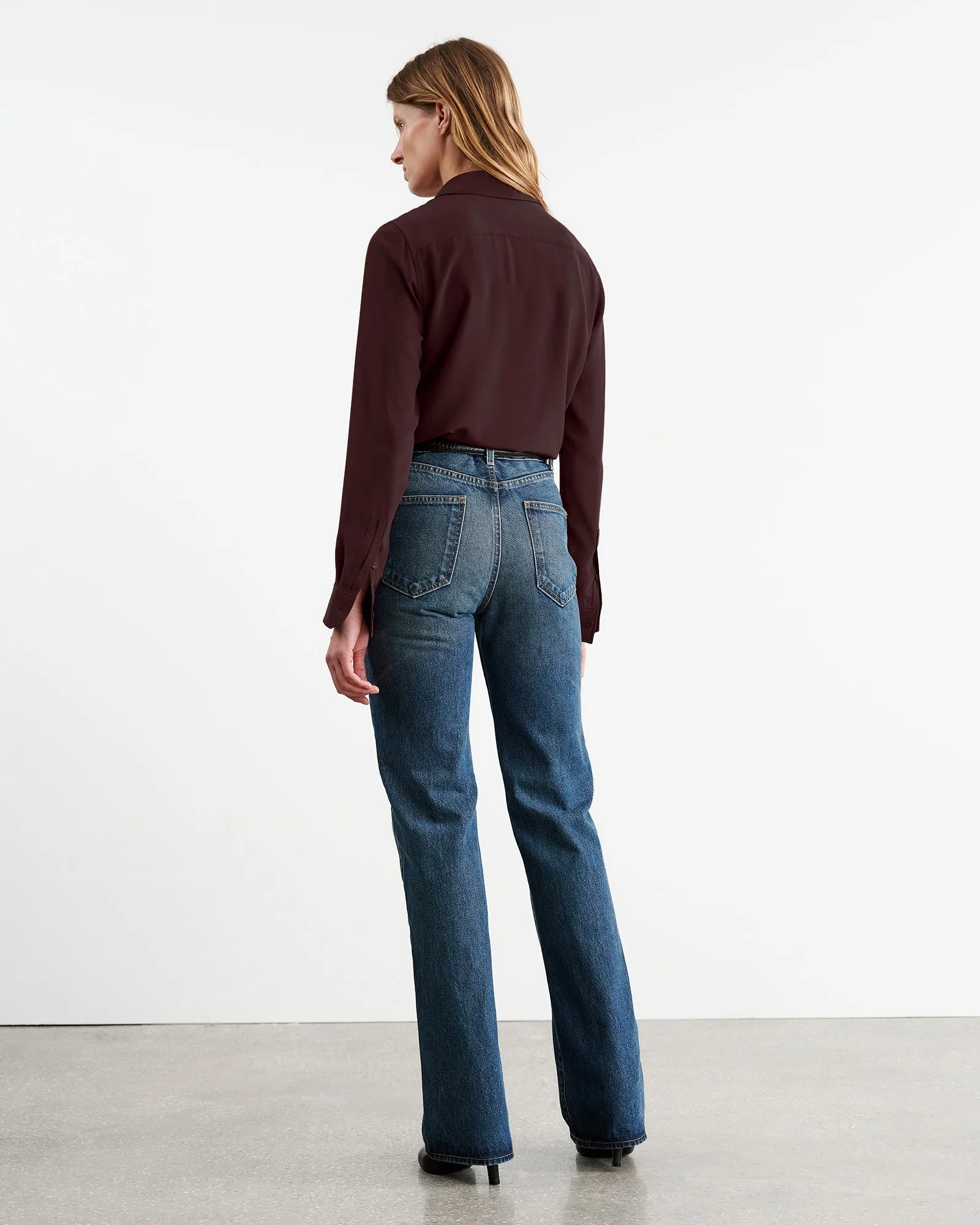 GAIA SILK SHIRT sold by Nili Lotan product image thumbnail 4