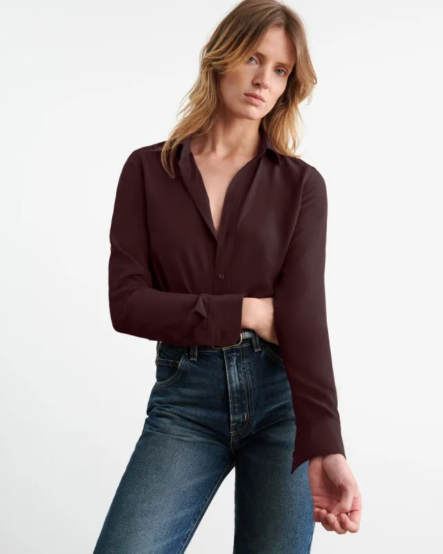 GAIA SILK SHIRT sold by Nili Lotan