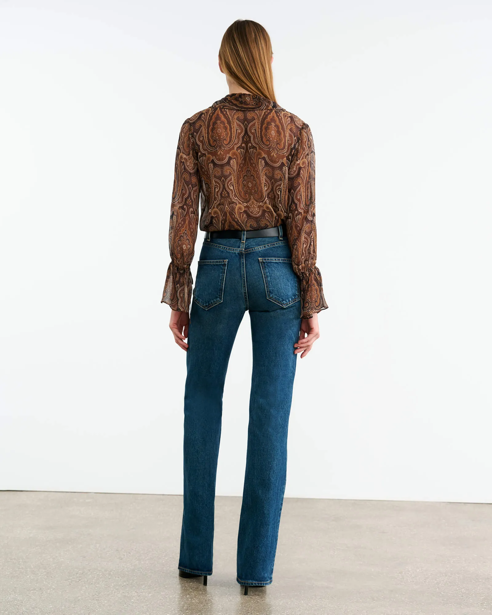 CECILY SILK BLOUSE sold by Nili Lotan product image thumbnail 5