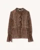 CECILY SILK BLOUSE sold by Nili Lotan