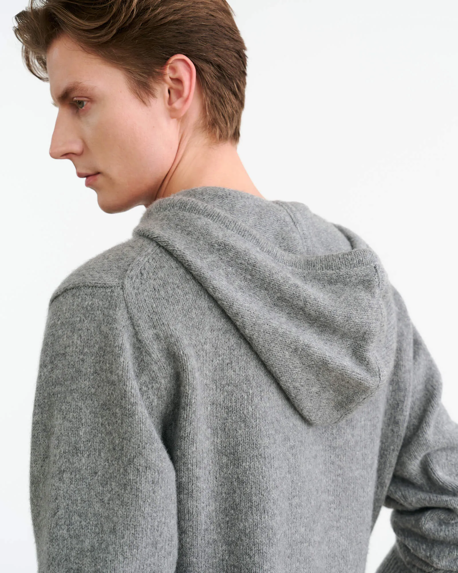 MARLON KNIT HOODIE sold by Nili Lotan product image thumbnail 3