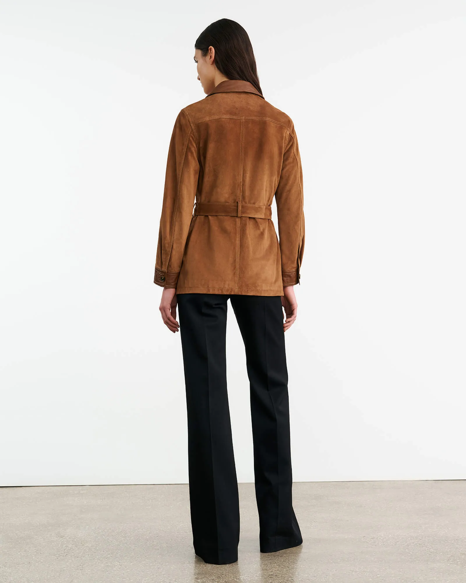 MILA SUEDE JACKET sold by Nili Lotan product image thumbnail 5
