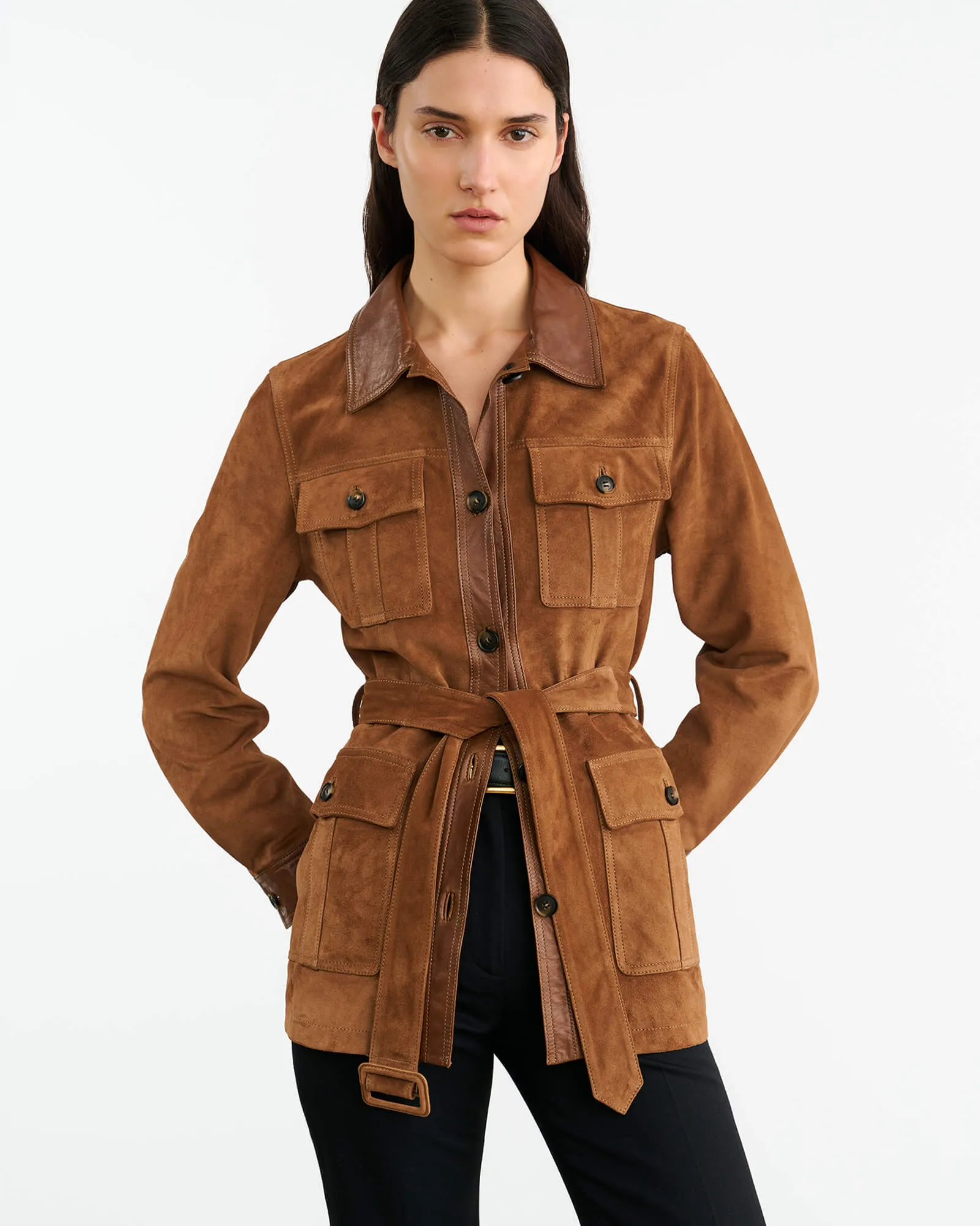 MILA SUEDE JACKET sold by Nili Lotan