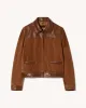 FREDDIE SUEDE JACKET sold by Nili Lotan