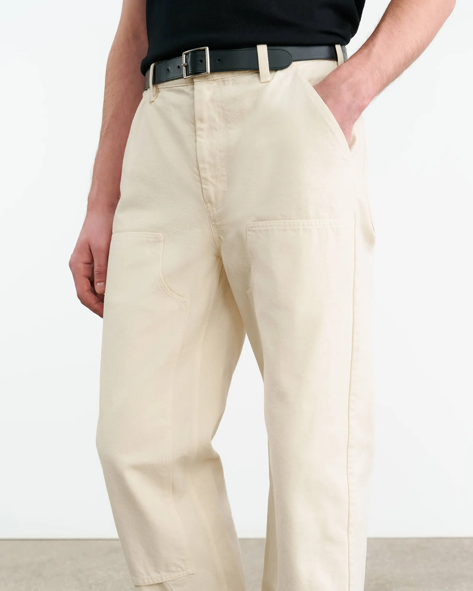 MILLER COTTON PANT sold by Nili Lotan product image thumbnail 4
