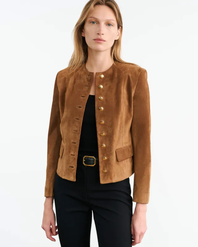 NANON SUEDE JACKET sold by Nili Lotan