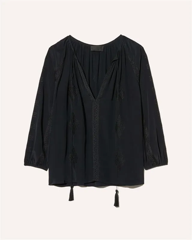 CRISTO SILK BLOUSE sold by Nili Lotan product image thumbnail 2