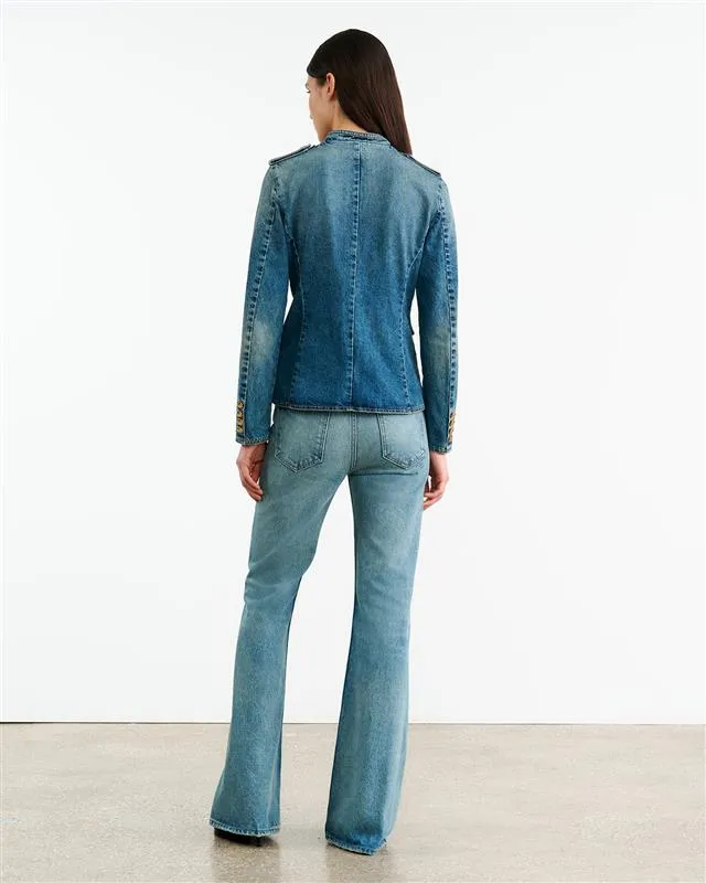 GERALDINE DENIM JACKET sold by Nili Lotan product image thumbnail 5