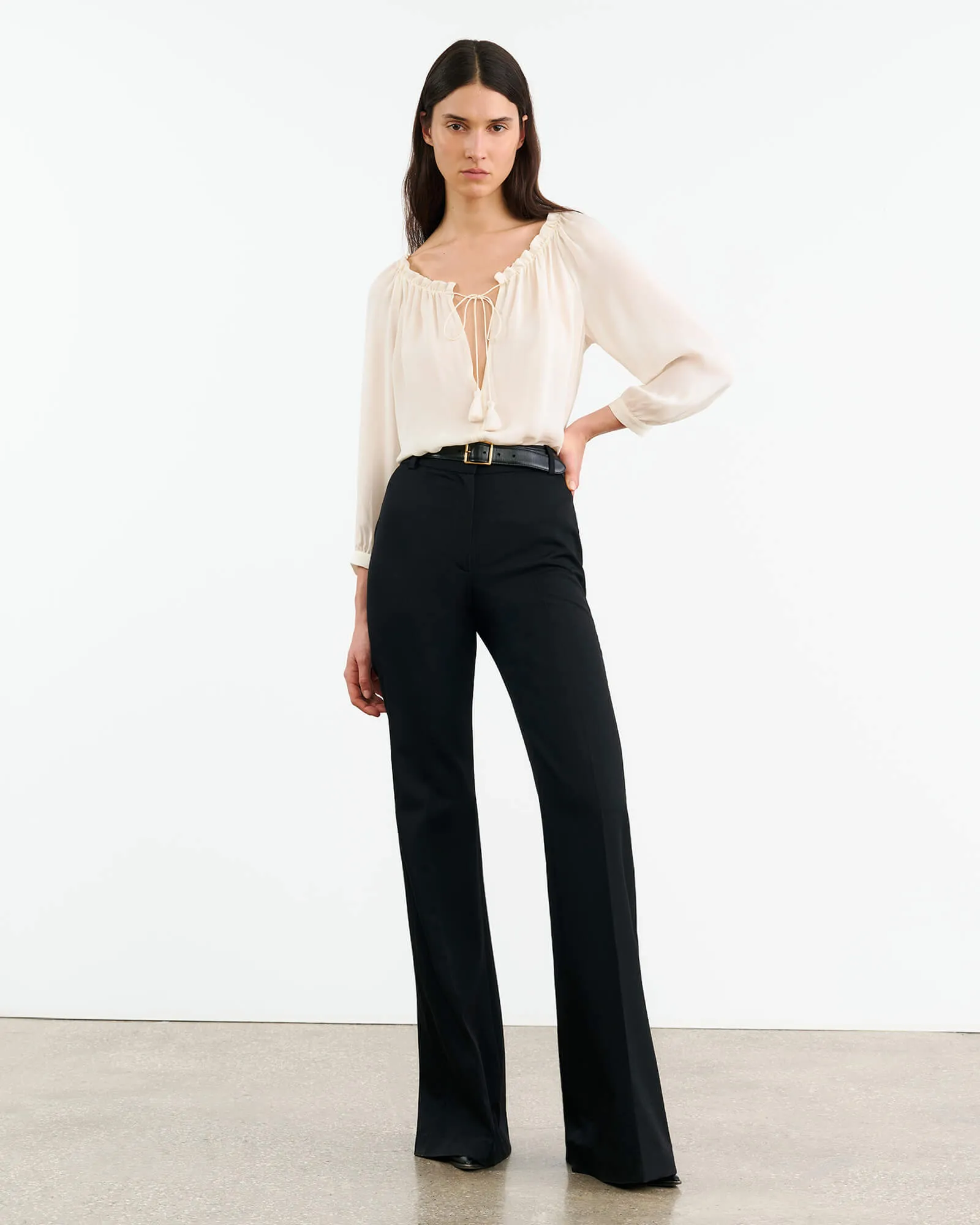 CARLEY S. SILK BLOUSE sold by Nili Lotan product image thumbnail 4