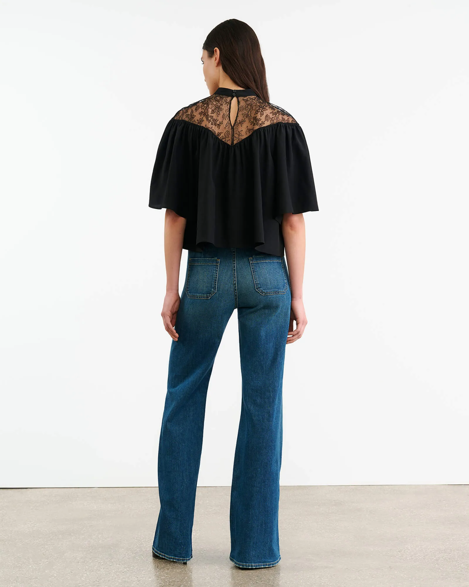 LUCIE SILK BLOUSE sold by Nili Lotan product image thumbnail 5