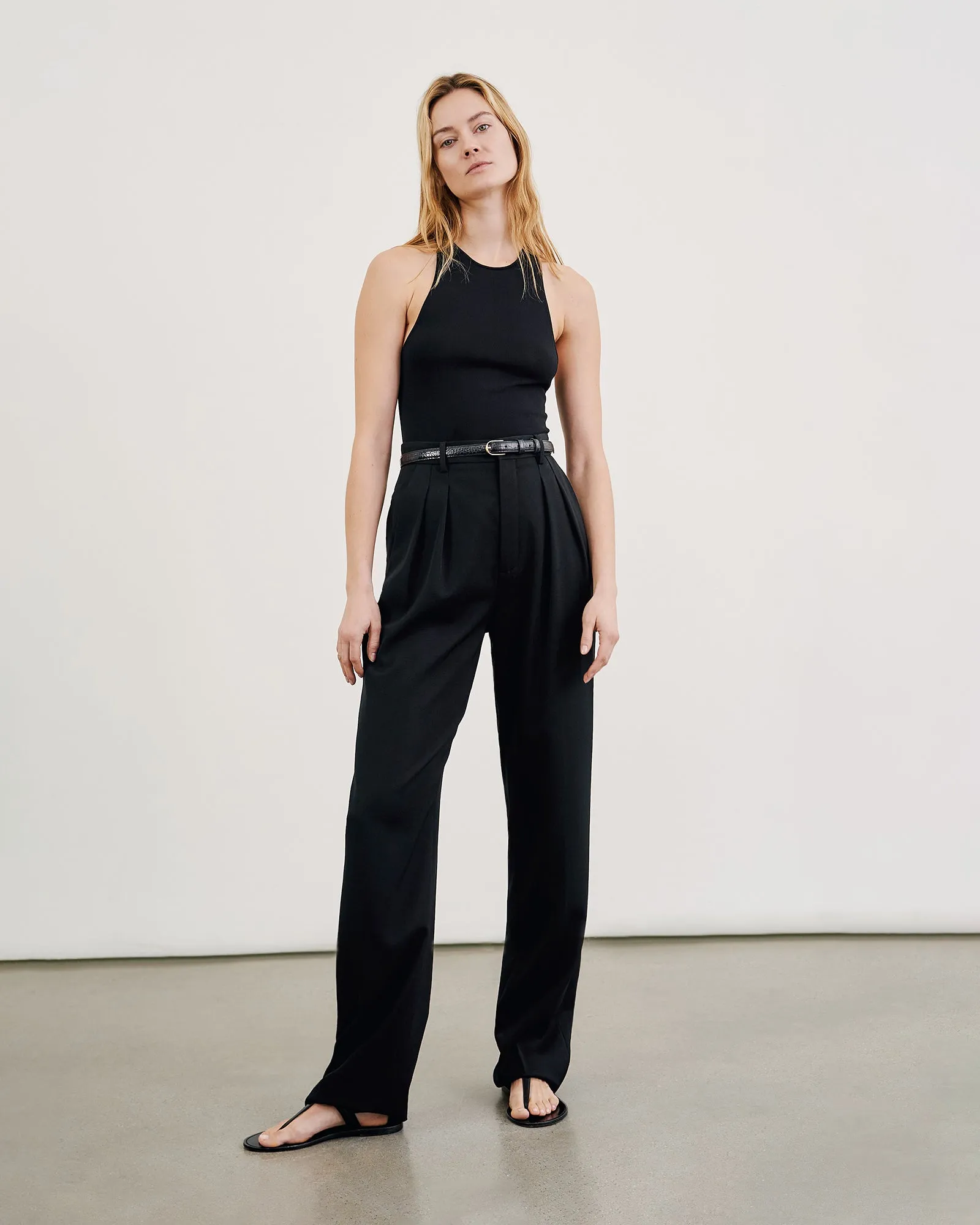 ETIENNE PLEATED PANT sold by Nili Lotan product image thumbnail 2